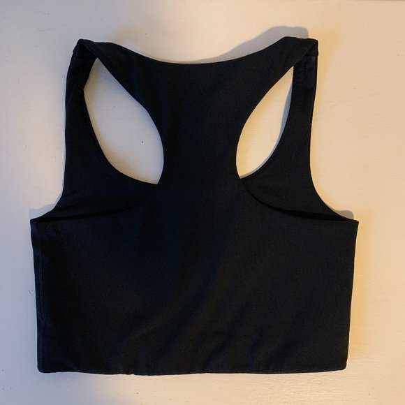 Girlfriend Collective Paloma Bra in Black - Picture 3 of 3